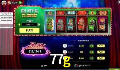 Descubra o Mundo do Cassino Online com 77g